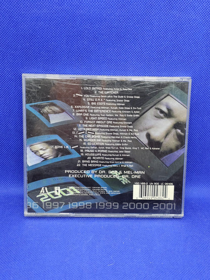 CD Musical Dr Dre 2001 Aftermath Interscope Édition Europe1