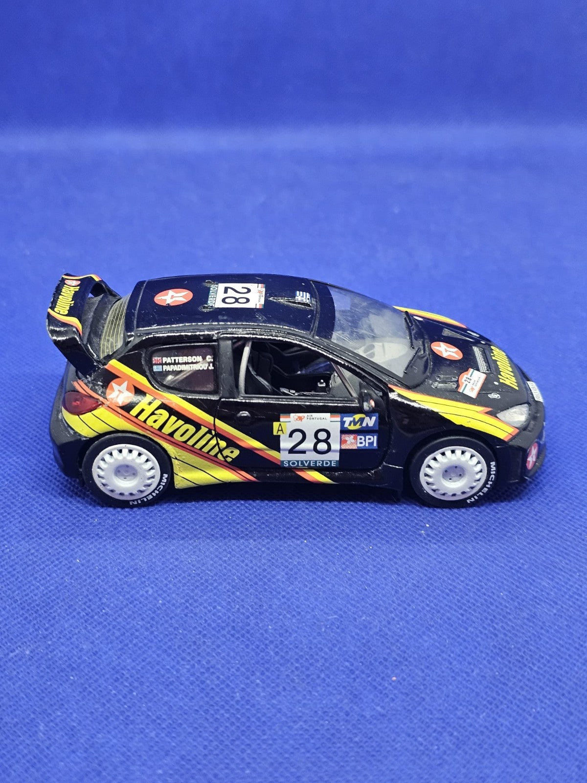 Peugeot 206 WRC Havoline n°28 Rally Portugal 2001 Saico 1324
