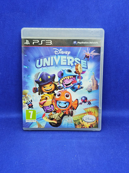 Disney Universe PS3 PlayStation 3 Complet Avec Notice Mini Poster Disney 20110