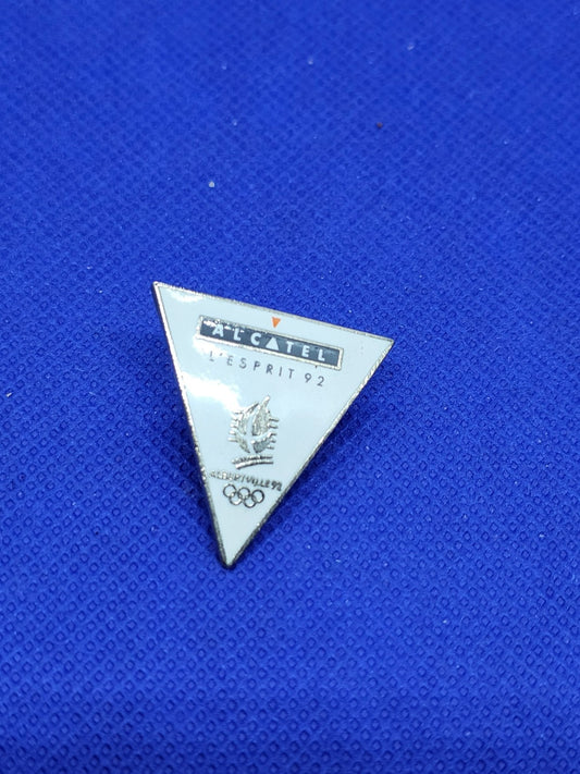 Pin's Alcatel L'Esprit 92 Jeux Olympiques Albertville 1992 COJO 19910