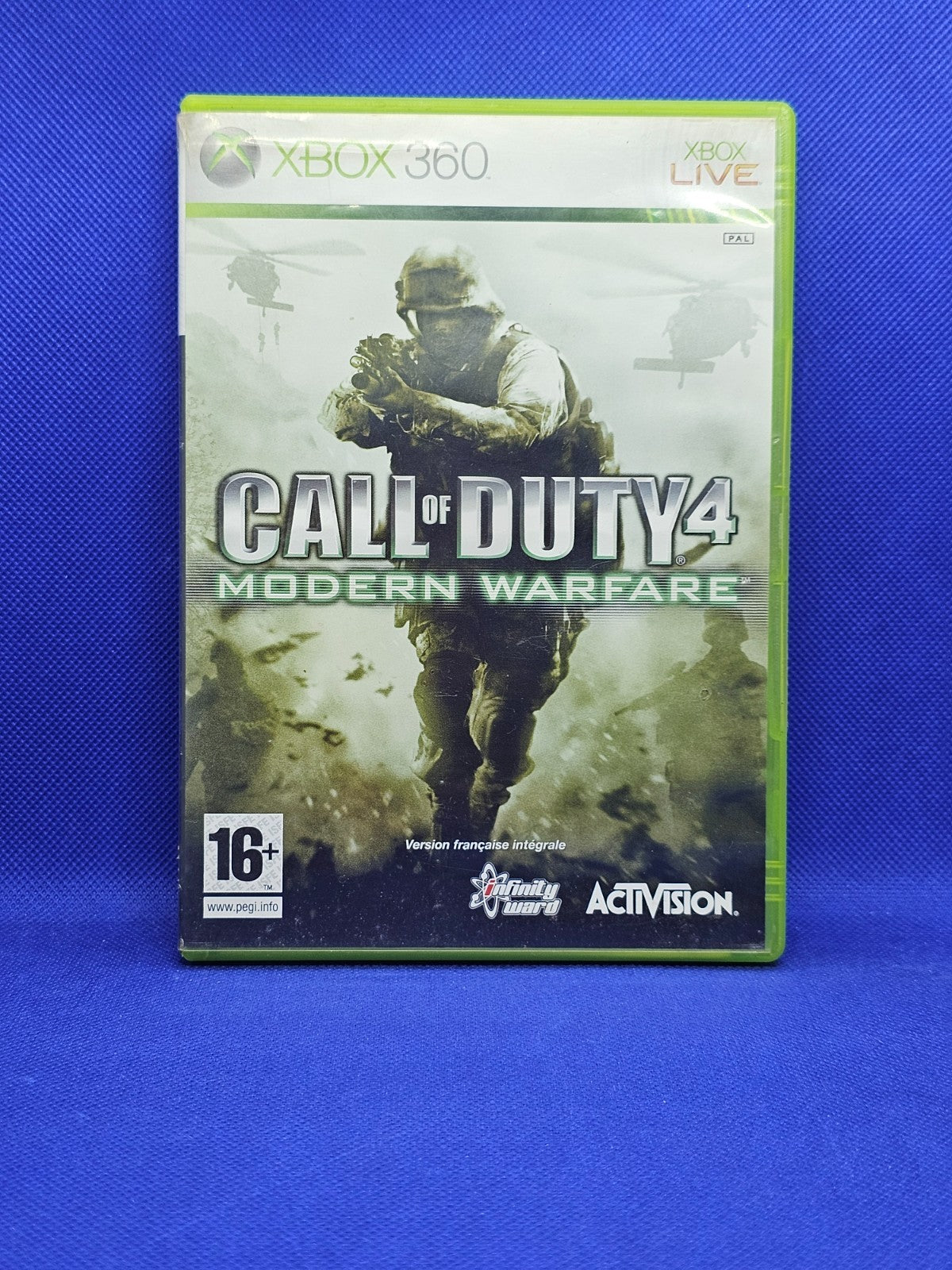 Call of Duty 4 Modern Warfare Xbox 360 PAL Français Activision 2007 complet0