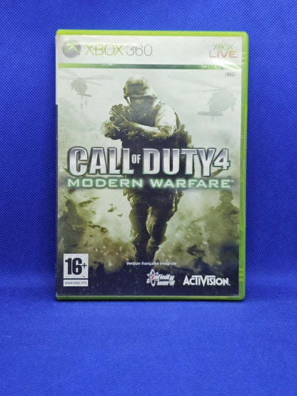 Call of Duty 4 Modern Warfare Xbox 360 PAL Français Activision 2007 complet0
