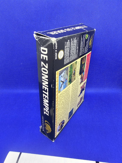 Tintin Le Temple Du Soleil Super Nintendo SNES PAL FAH Infogrames 1996 Complet S6