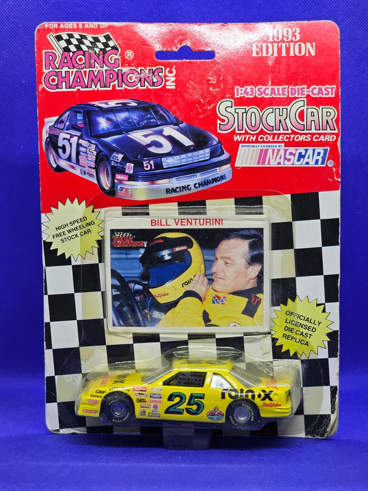 Chevrolet Lumina #25 Bill Venturini NASCAR, Racing Champions, 1993, 1430