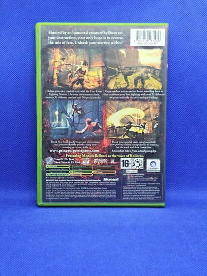 Prince of Persia Warrior Within Xbox PAL Ubisoft 2004 sans notice1