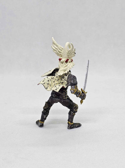 Figurine Chevalier au Cygne, Plastoy, années 2000, 10 cm