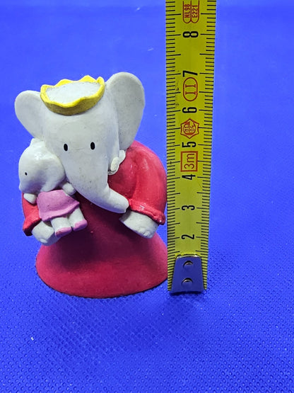 Céleste Isabelle Babar Figurine PVC Plastoy 1994 5 cm2
