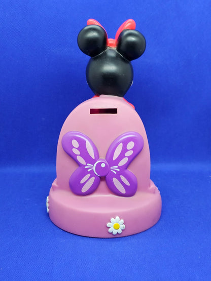 Tirelire Minnie Mouse Disney Peachtree Playthings PVC Souple 22 cm2