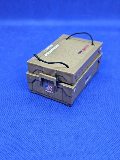 GI Joe Ammo Dump Unit Caisse Munitions Battlefield Hasbro 1985 M38552