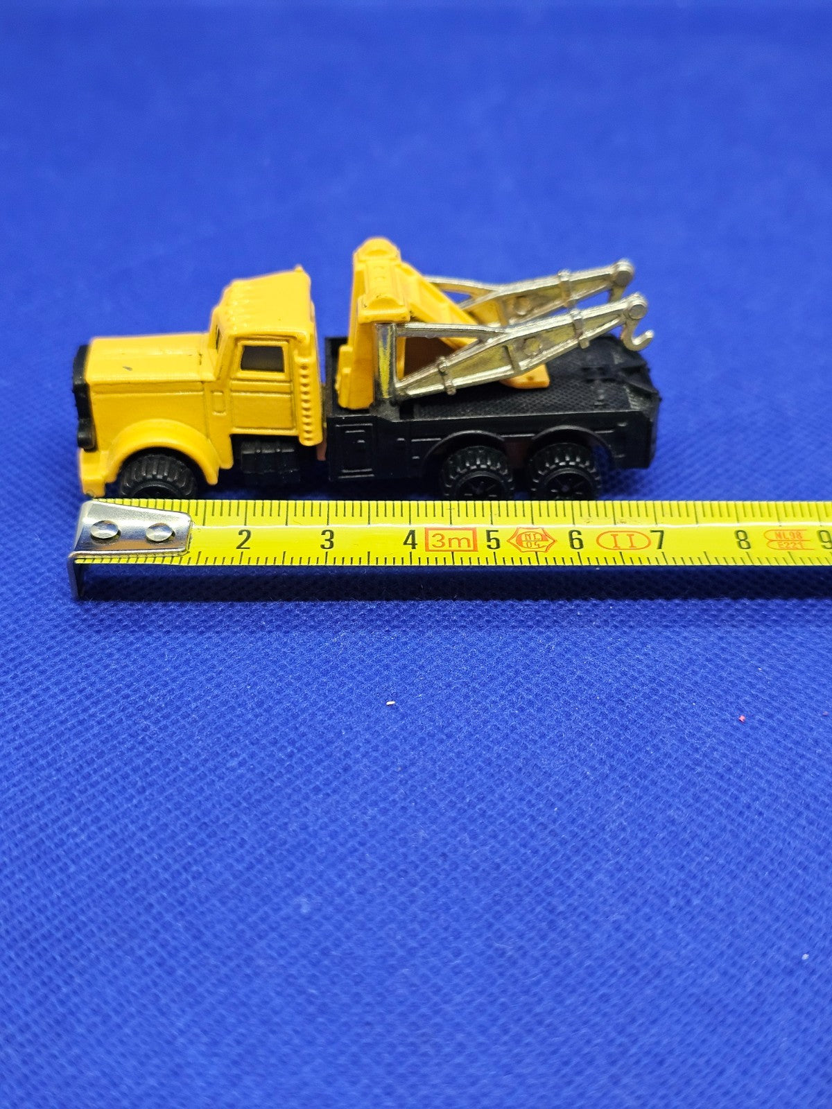 American Truck Wrecker P366 ZEE Toys Dépanneuse Jaune Vintage Chine3