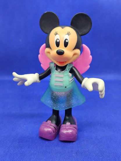 Figurine Minnie Mouse Ailes Magiques Disney IMC Toys 15 cm Robe Pailletée + Acce0