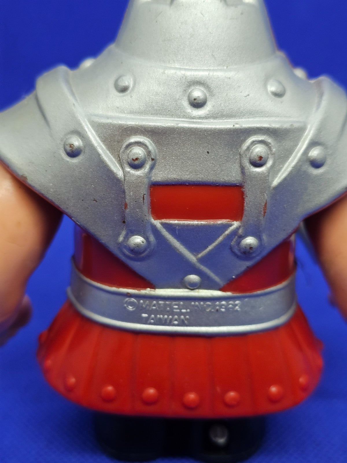 Bélios Ram Man MOTU Maîtres de l'Univers Mattel 1982 Full Taiwan avec hache6