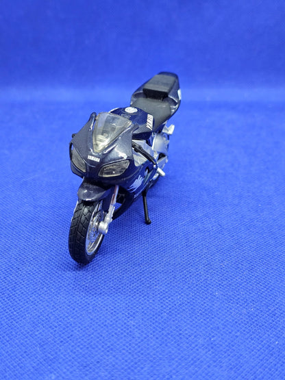 Maisto Yamaha YZF R1 118 Moto Miniature Bleu Métallisé Die Cast2