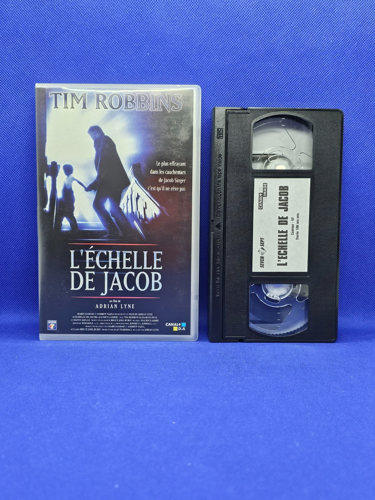 L'Échelle de Jacob VHS VF, Canal+ Vidéo, Tim Robbins, 1991, Film Fantastique0