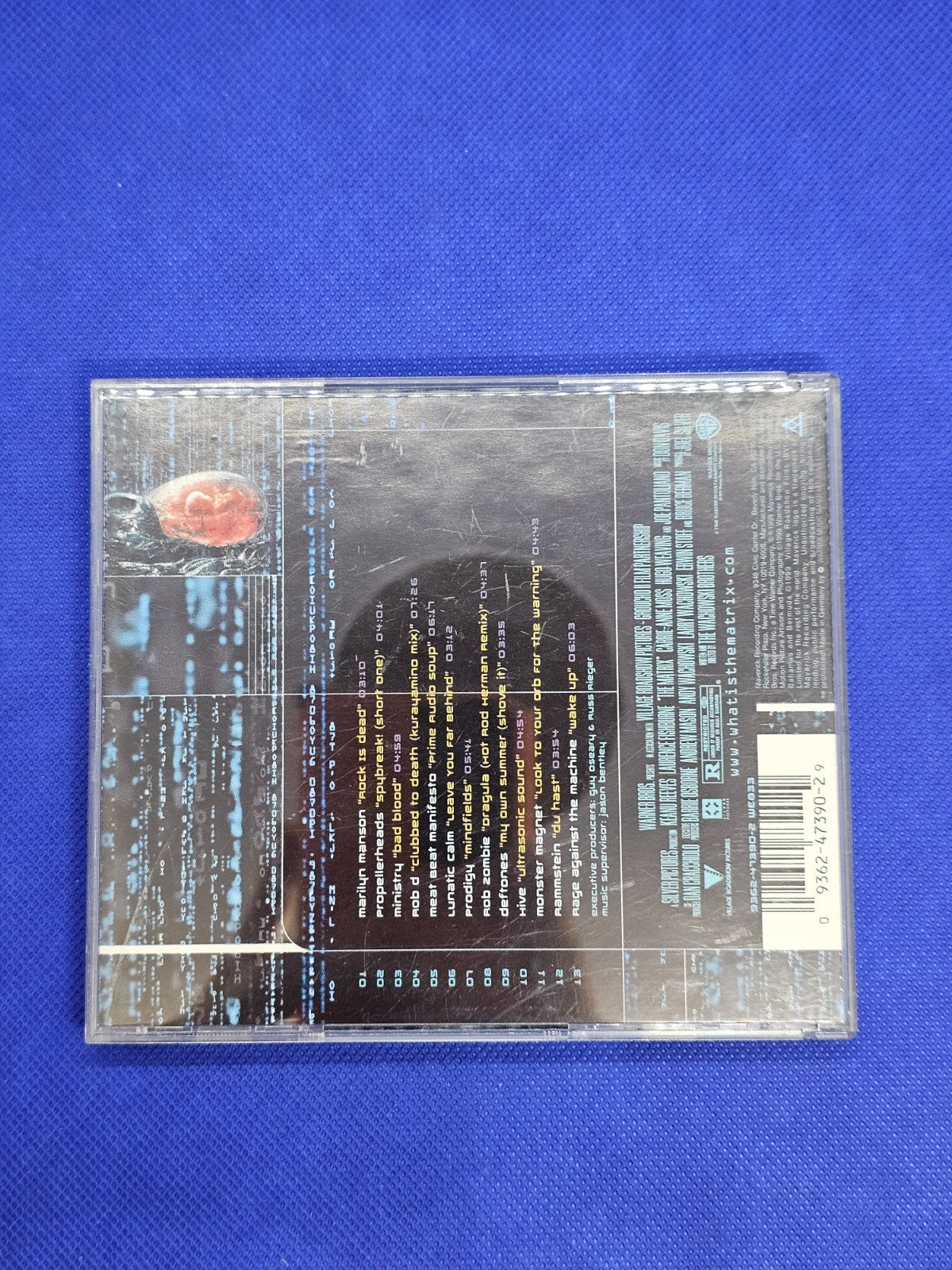 The Matrix BO Film CD Soundtrack 1999 Maverick Warner Marilyn Manson Rammstein1