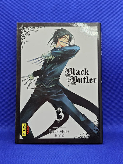 Black Butler Tome 3 Manga Kana Yana Toboso Dark Fantasy VF 20100
