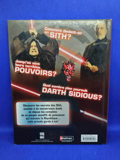 Star Wars Sith Côté Obscur Force Livre Nathan Jeunesse 20131