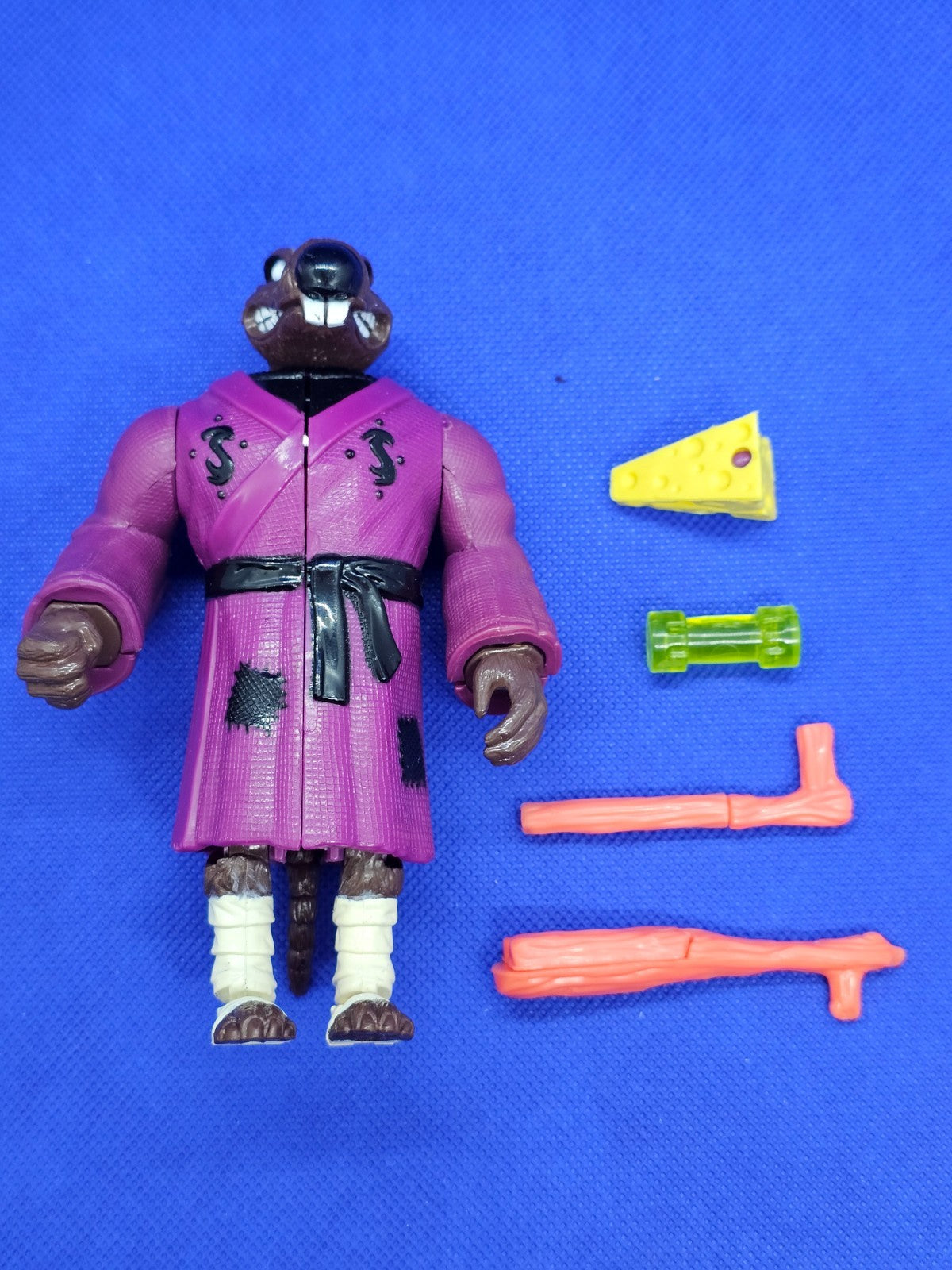 Mutatin Splinter TMNT 1992 Playmates Toys Figurine Complète Vintage 13 cm1