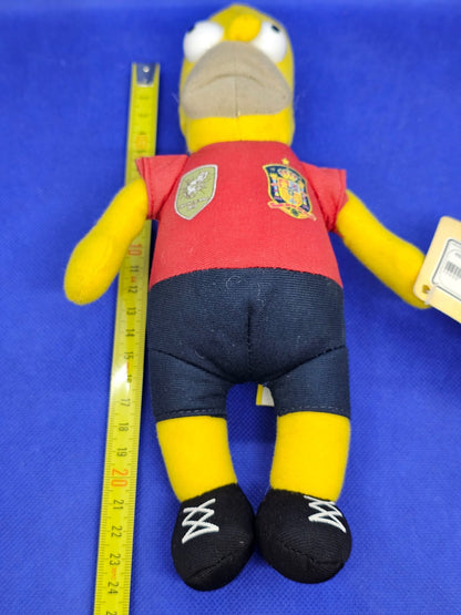 Homer Simpson Espagne 2010 The Simpsons Peluche Football Licensed Product 24 cm2