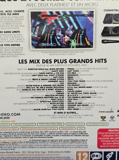 DJ Hero 2 Xbox 360 PAL France Activision 2010 Complet Avec Notice2