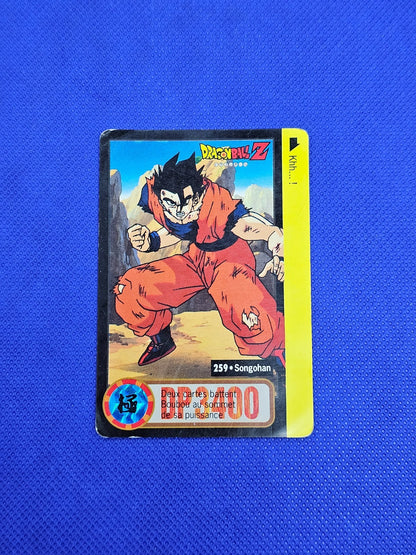 Songohan Son Gohan Dragon Ball Z Carddass FR Part 23 n°259 Bandai 19970