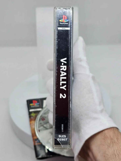 V-Rally 2 Championship Edition, PlayStation 1, Infogrames 1999, CD Rayé !