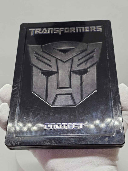 Transformers, Édition Steelbook 2 DVD, DreamWorks Hasbro, 2007, Protect Destroy