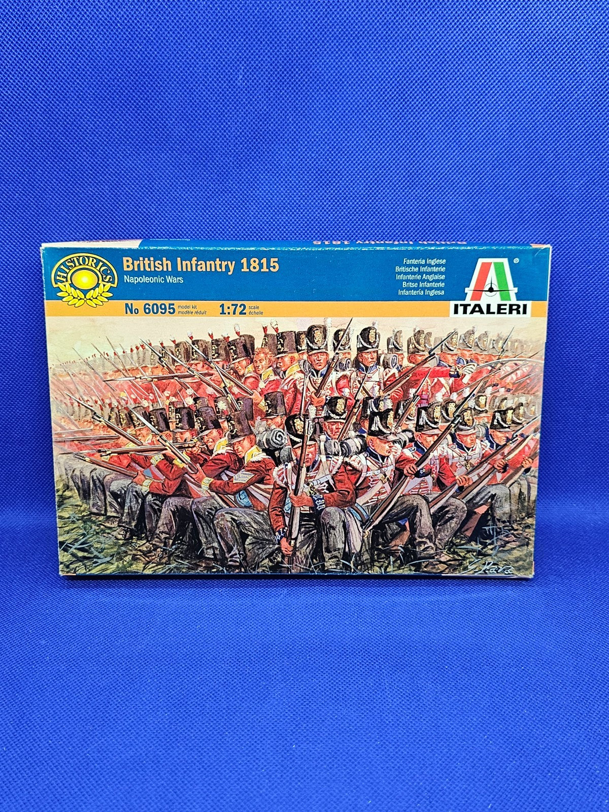 Italeri British Infantry 1815 6095 48 Soldats Britanniques 172 20070