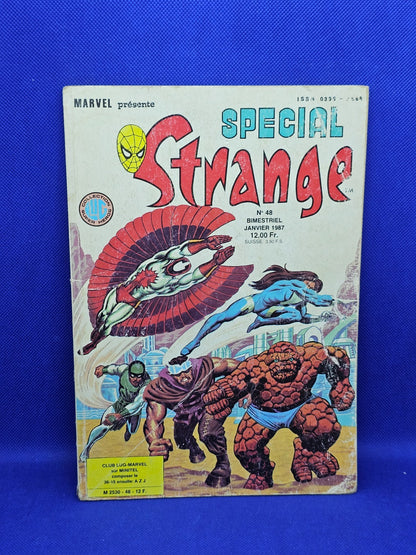 Special Strange 48 Marvel Lug Janvier 1987 X Men Nouveaux Mutants Mysterio BD Vi0