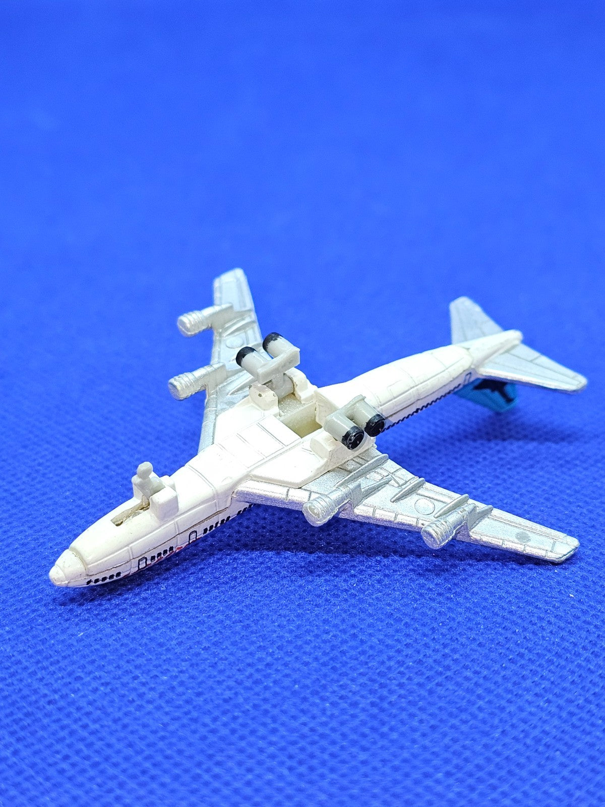 Boeing 747 Air Qatar Micro Machines Galoob 1992 avion miniature vintage2