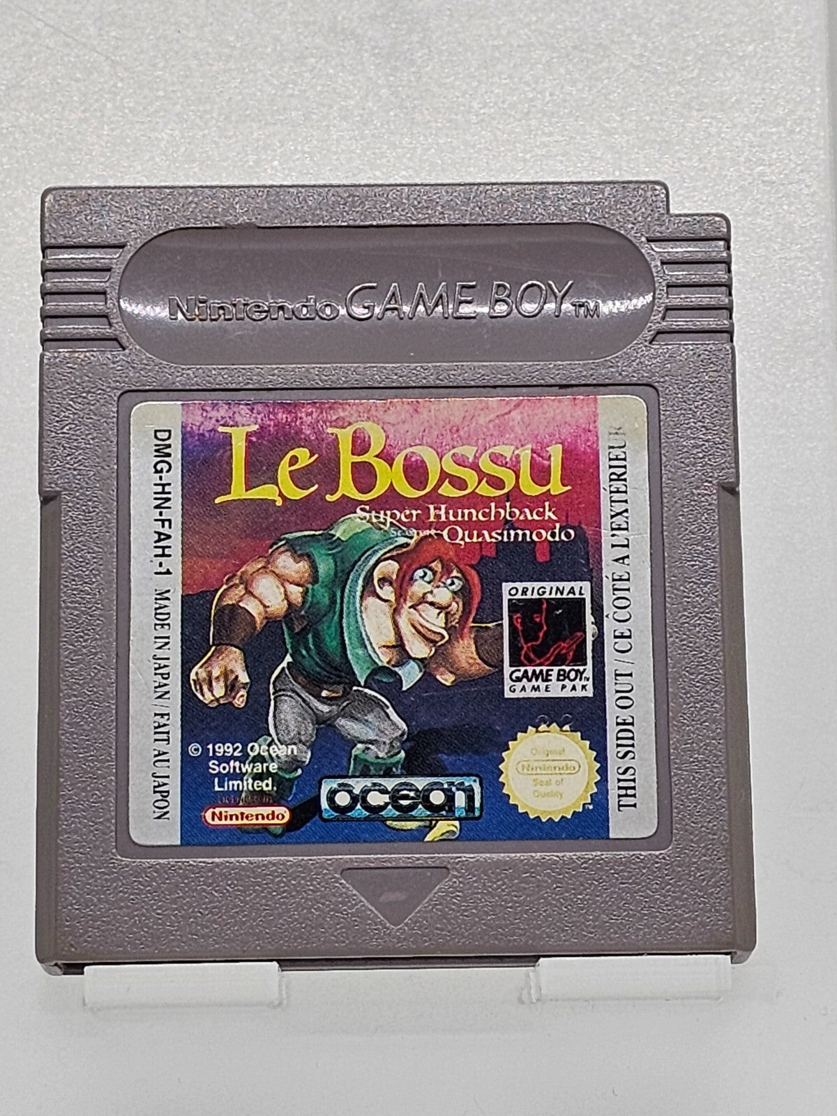 Le Bossu Super Hunchback Game Boy Ocean Software 1992 – Cartouche Loose Vintage0