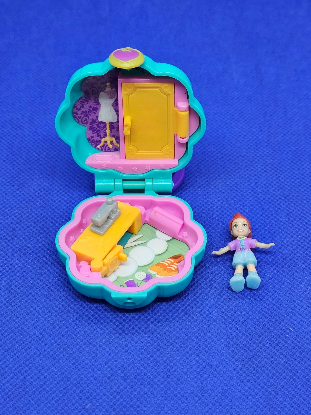 Polly Pocket Tiny World Fiercely Fab Studio Lila Mattel FRY31 2017 incomplet0