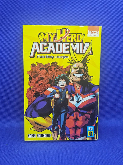 My Hero Academia Tome 1 Izuku Midoriya les origines Kohei Horikoshi Ki oon 20160