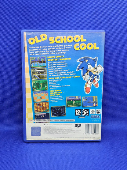 Sonic Mega Collection Plus PS2 PAL UK Sega 2005 sans notice1