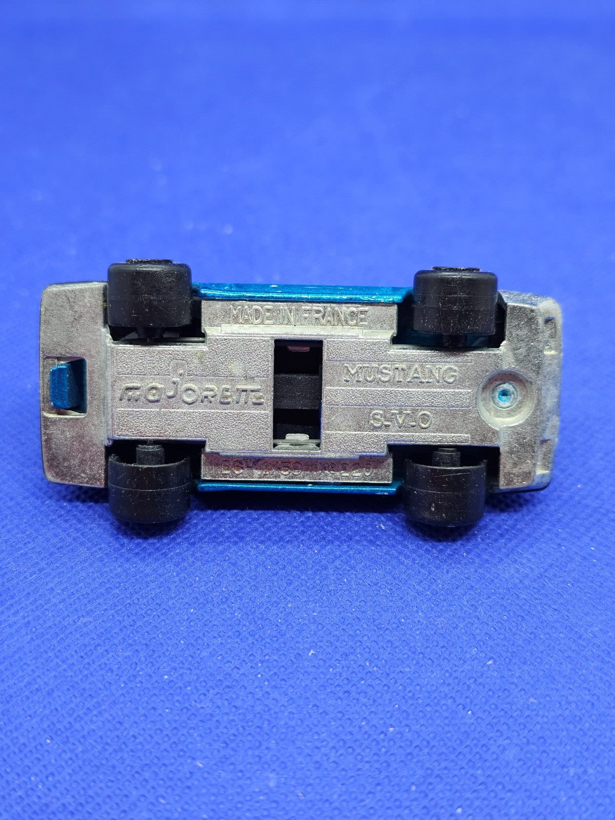 Majorette Ford Mustang SVO No 220 Made in France 1 59 Bleu Métallisé4