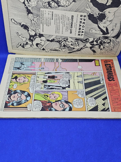 Special Strange 49 Marvel Lug Mars 1987 X Men Kitty Pryde Colossus BD Vintage2