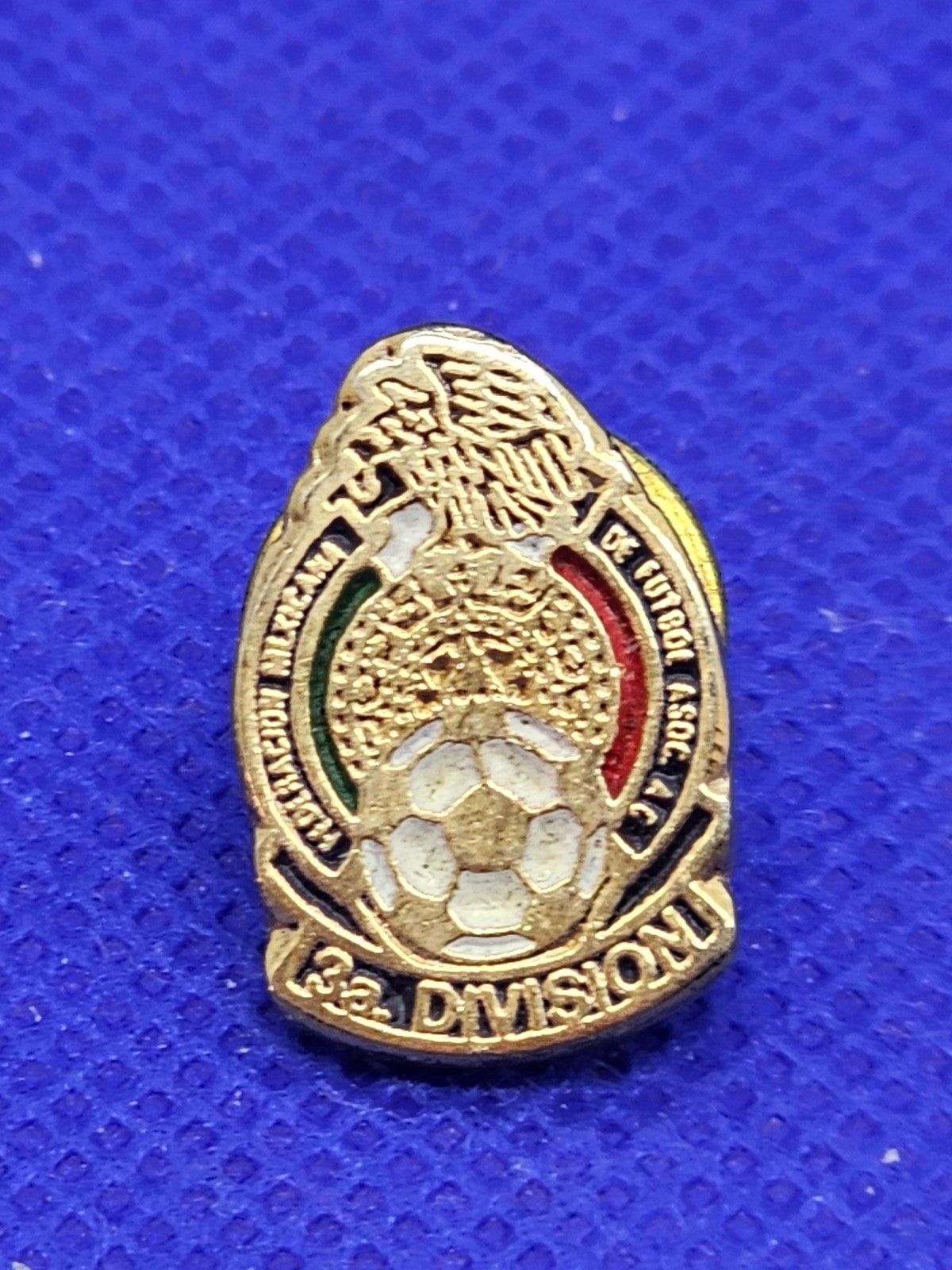 Pin's Fédération Mexicaine Football 3e Division Mexique, Broche Collector Vintag1