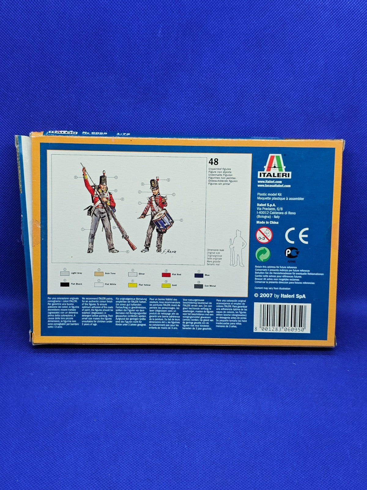 Italeri 6095 British Infantry 1815 Infanterie Britannique Napoléon 172 #21