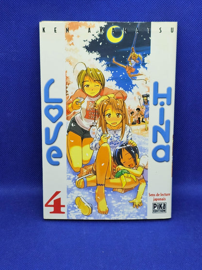 Love Hina Tome 4 Ken Akamatsu Manga Pika Édition 2002 VF0