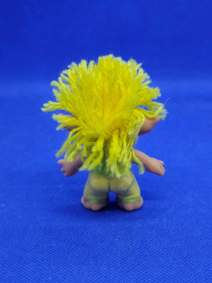 Troll vintage Star Toys International cheveux jaunes Espagne années 90 7 cm1