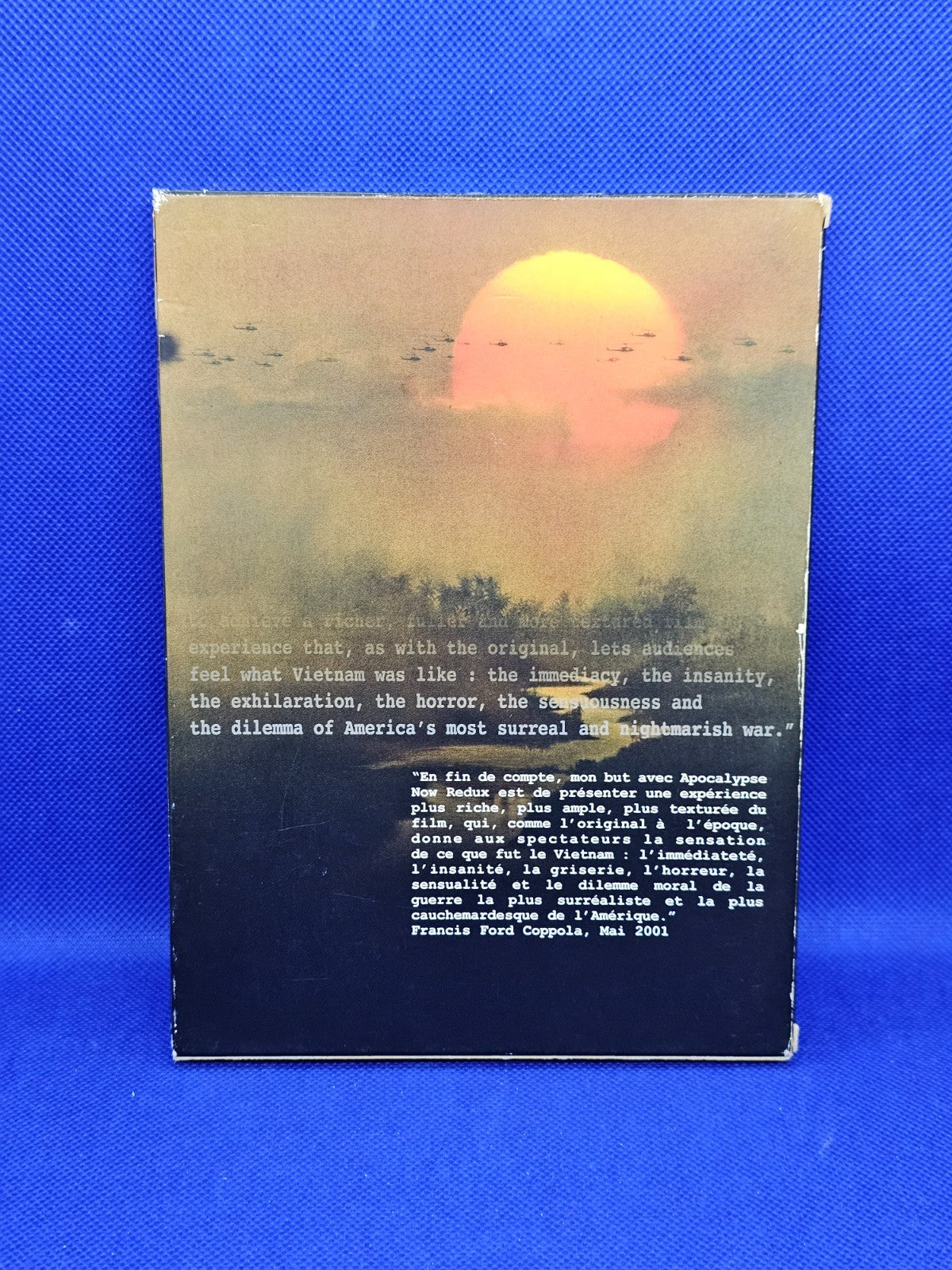 Apocalypse Now Redux DVD Collector, Guerre Cinéma, Pathé StudioCanal, 2002, Vers1