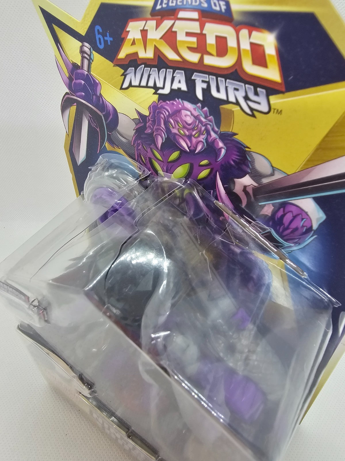 Akedo Web Weaver Ninja Bosses Ninja Fury Moose 2023 neuf boîte abîmée1