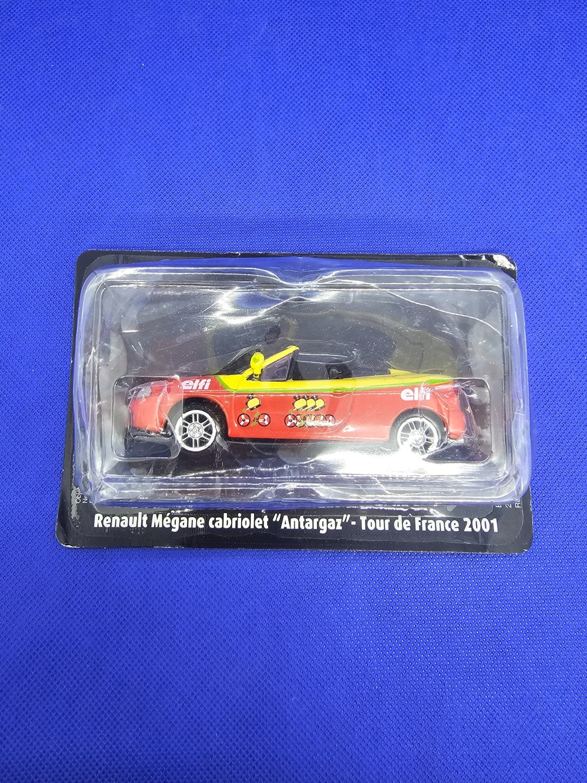 Renault Mégane Cabriolet Antargaz Elfi Tour de France 2001 Norev 143 Abimée0