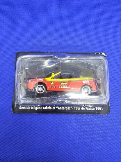 Renault Mégane Cabriolet Antargaz Elfi Tour de France 2001 Norev 143 Abimée0