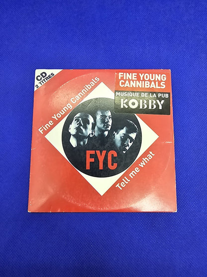Fine Young Cannibals Tell Me What CD Single Kobby Barclay 19960
