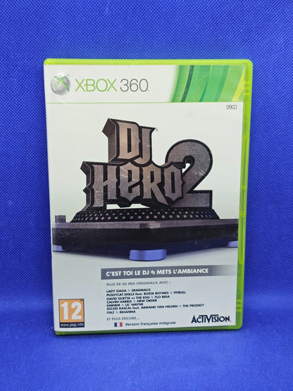 DJ Hero 2 Xbox 360 PAL France Activision 2010 Complet Avec Notice0