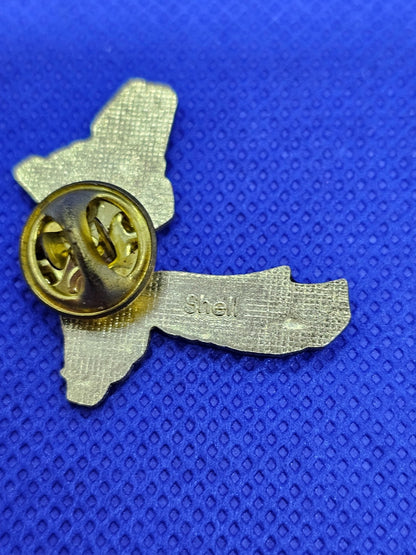 Pin’s Shell Aigle Eagle Vintage Métal Émaillé Doré Collection2