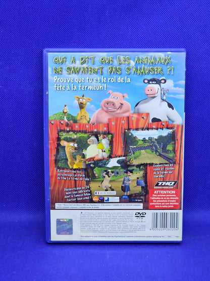 La Ferme en Folie Barnyard PS2 PlayStation 2 PAL FR THQ 2006 Complet2
