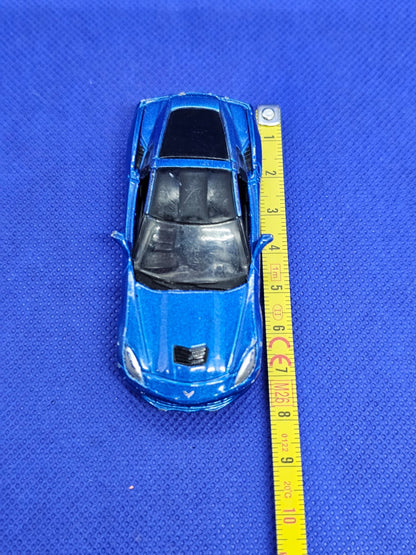 Chevrolet Corvette Stingray C7 2014 Bburago Miniature Bleue 164 8 cm3