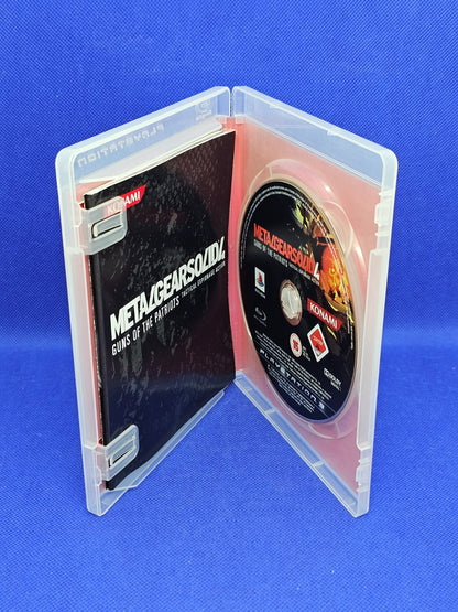 Metal Gear Solid 4 Guns of the Patriots PS3 PAL FR Konami 2008 complet2
